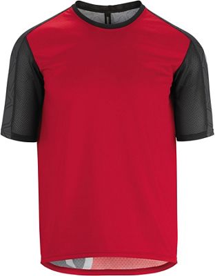 Assos Short Sleeve Trail Cycling Jersey - Rodo Red - M, Rodo Red